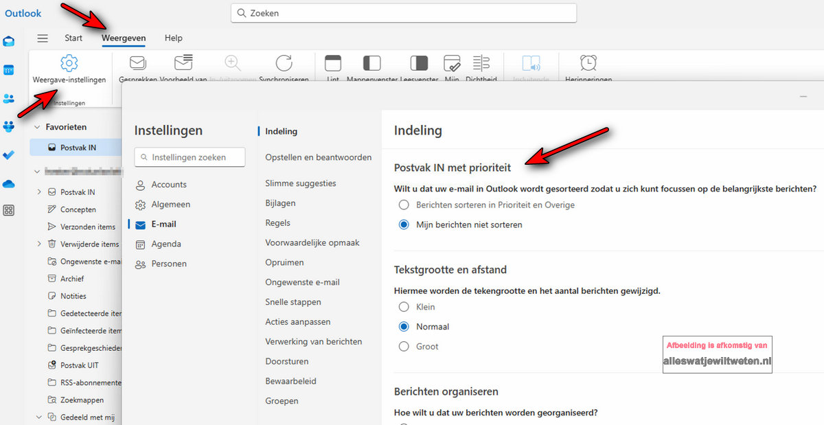 postvak%20in%20weergave%20prioriteit%20overige%20uitschakelen%20nieuwe%20outlook Postvak IN met Prioriteit en Overige in- of uitschakelen in nieuwe Outlook